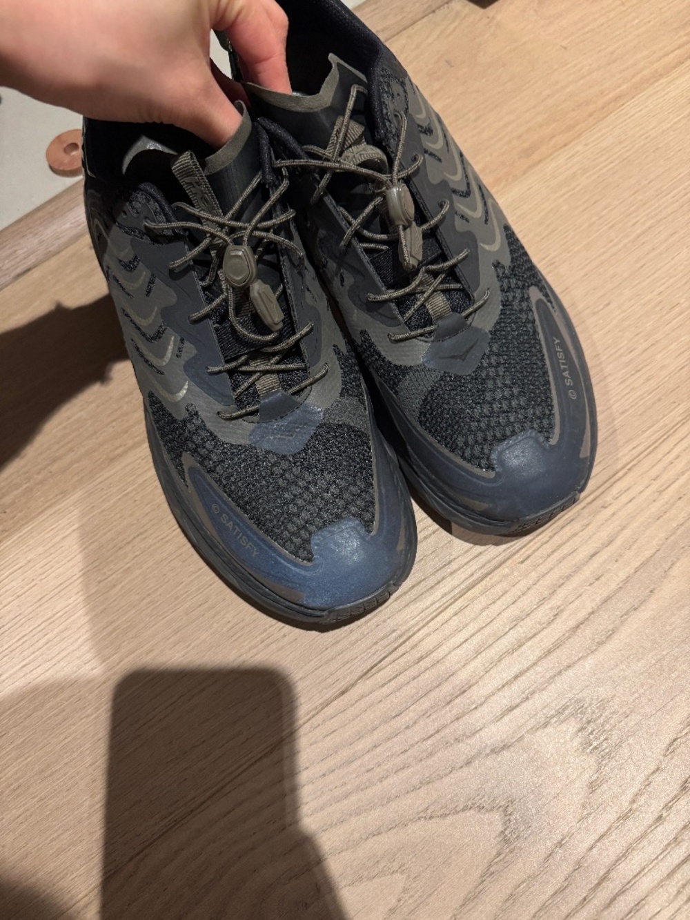 Hoka x Satisfy sneaker